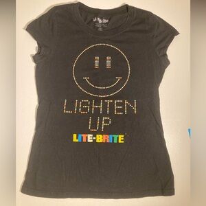 VINTAGE LITE-BRITE JUNIORS TEE SIZE L